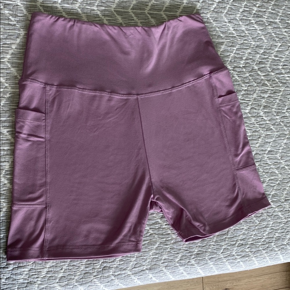 Women's Lavender bike Shorts